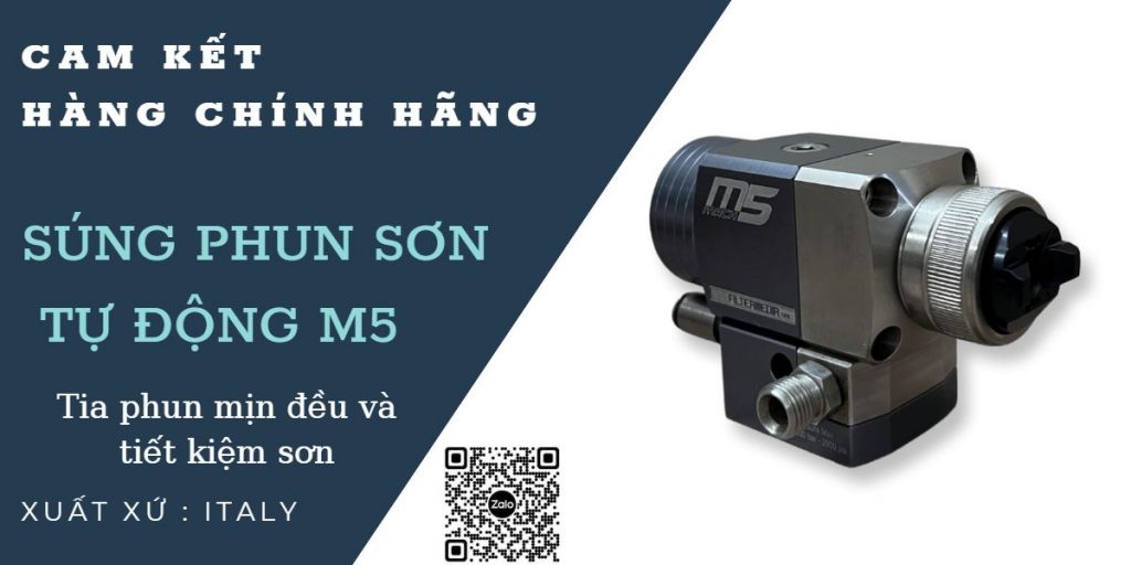 Súng Phun Sơn Tự Động M5 Giá Bán Tại Châu Đốc