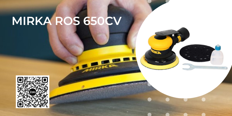 Máy Chà Nhám Mirka ROS 650CV