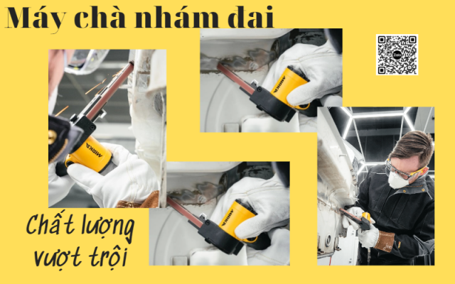 2 Loại Máy Chà Nhám Mirka Đai Khí Nén Tốt Nhất