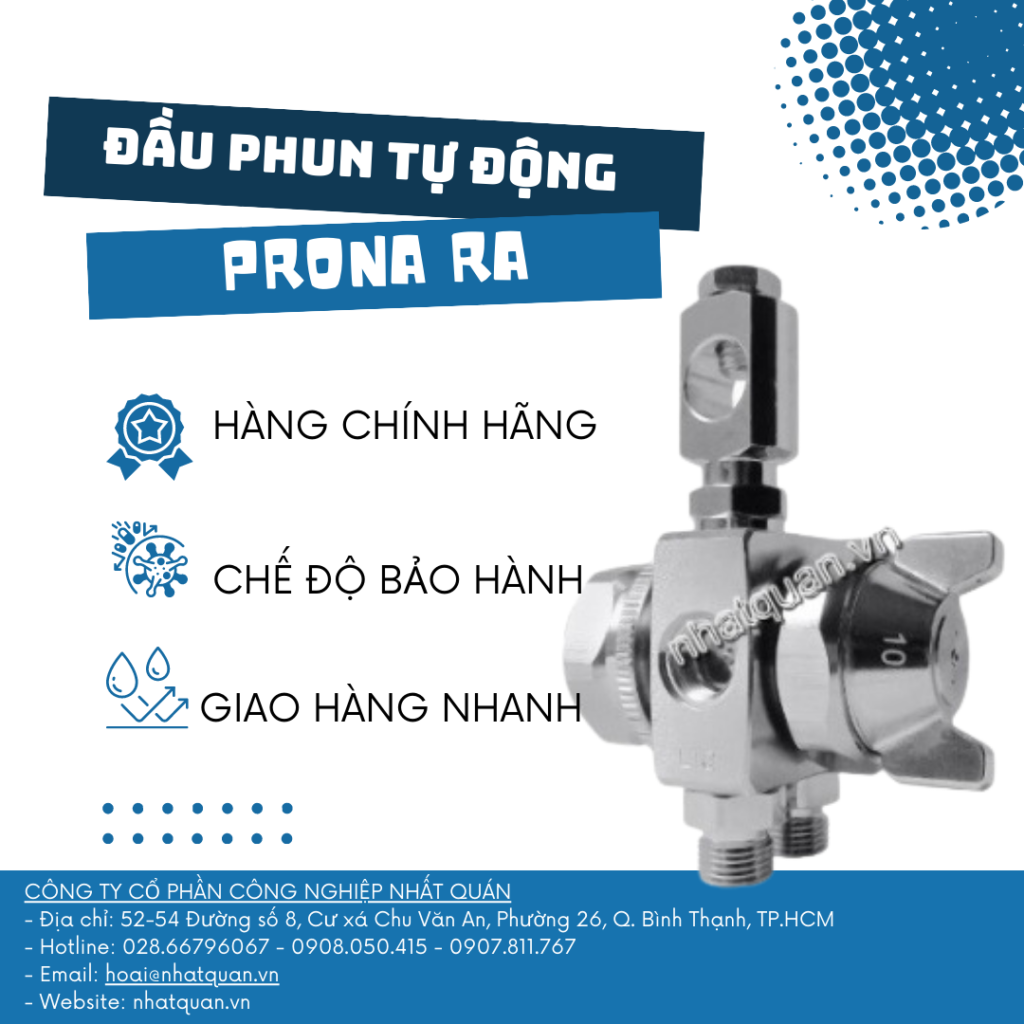 Giá Đầu Phun Tự Động Prona RA Ở Bến Tre