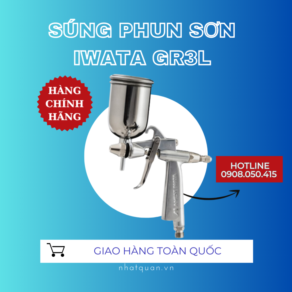 Giá Súng Phun Sơn Iwata GR3L Ở Đắk Nông