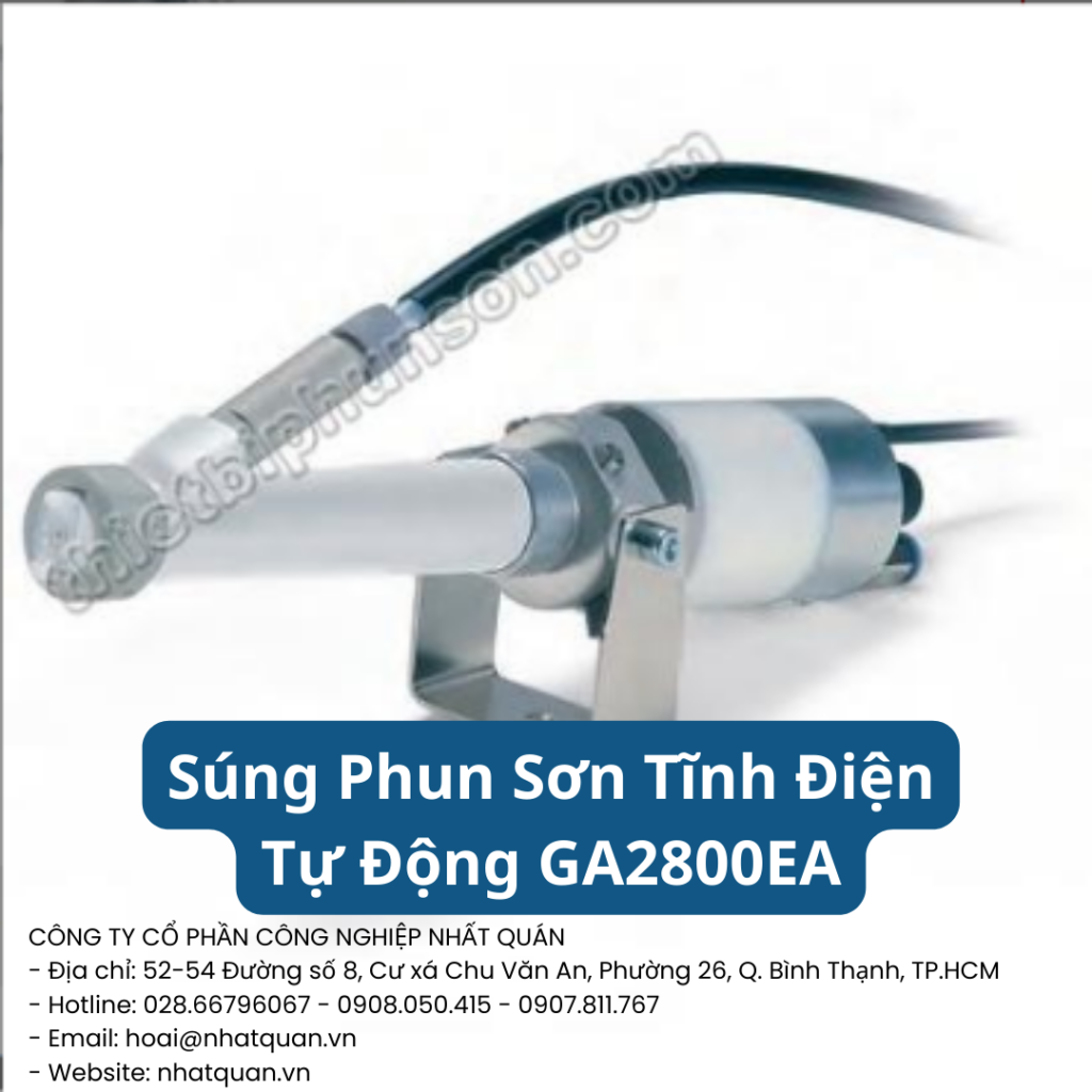 Súng Phun Sơn Tĩnh Điện Tự Động GA2800EA Ở Phú Quốc Giá Bao Nhiêu?