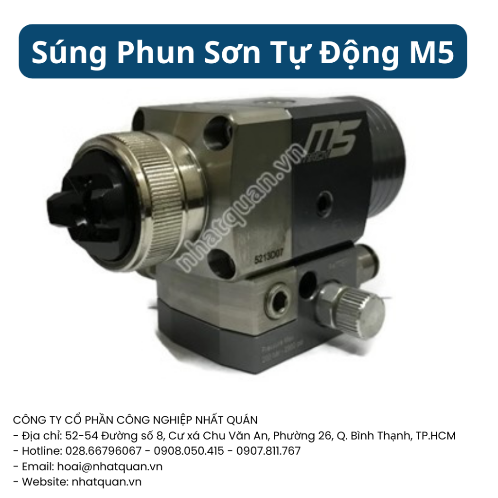 Súng Phun Sơn Tự Động M5 Giá Bán Tại Châu Đốc
