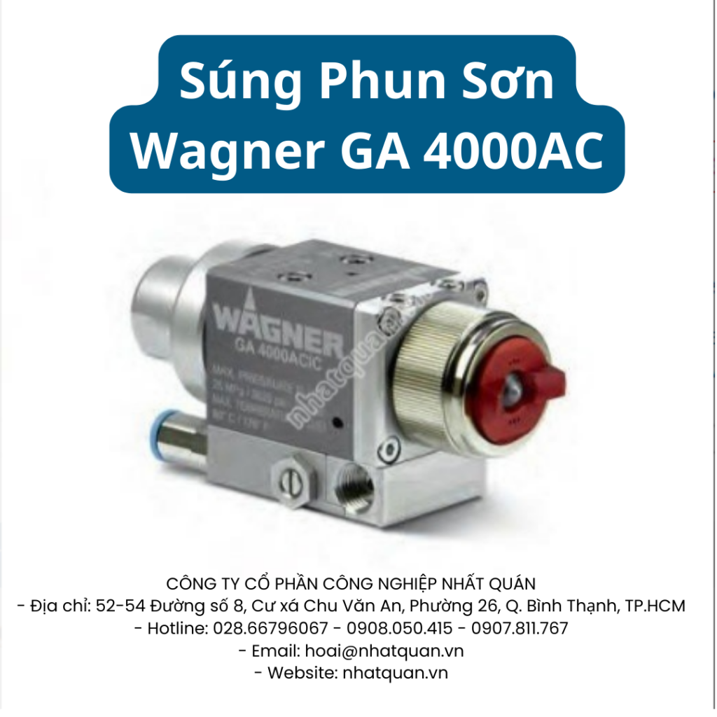 Giá Súng Phun Sơn Wagner GA 4000AC Tại Đồng Tháp